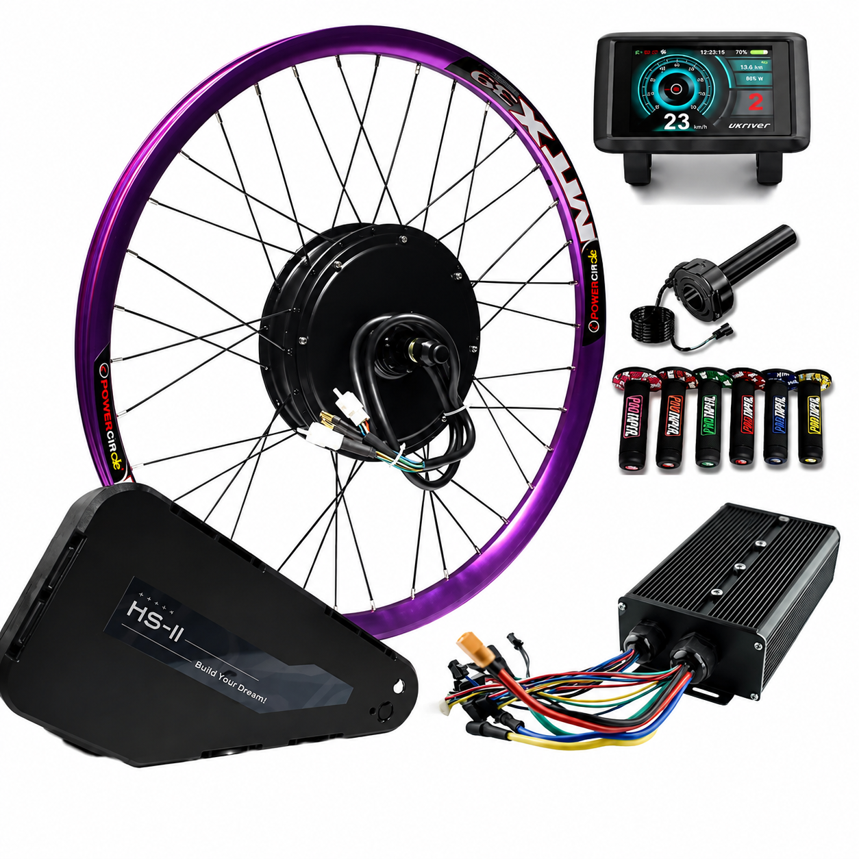72V 3KW conversion kit
